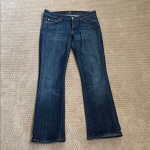 7 For All Mankind Women's Blue Jeans